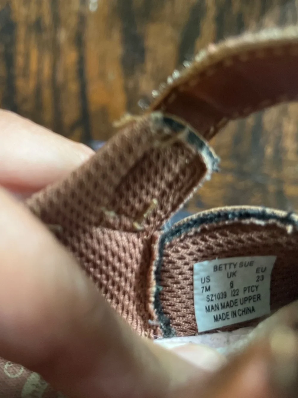 Stride Rite brown leather